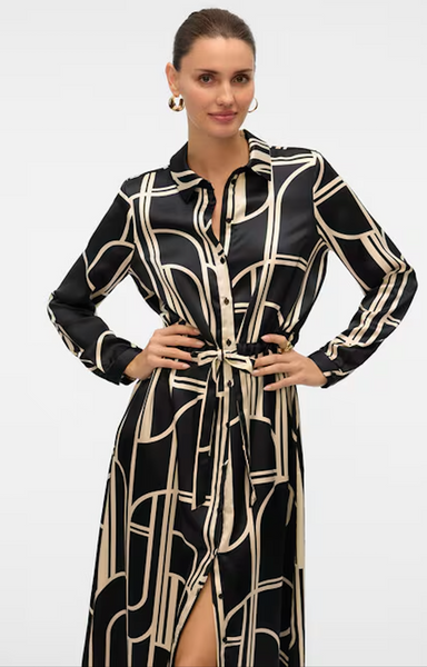 VERO MODA (LN) "Hadley" silky shirt dress! 14