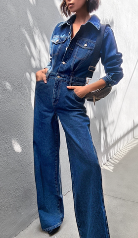 DECJUBA (LN) Denim boiler suit! 14