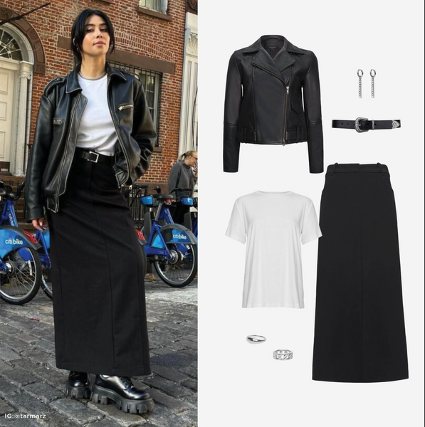 STORM - Twill maxi skirt! 14