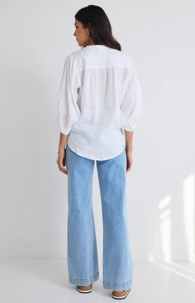 AMONG THE BRAVE "Zoey" wide leg jean! 12