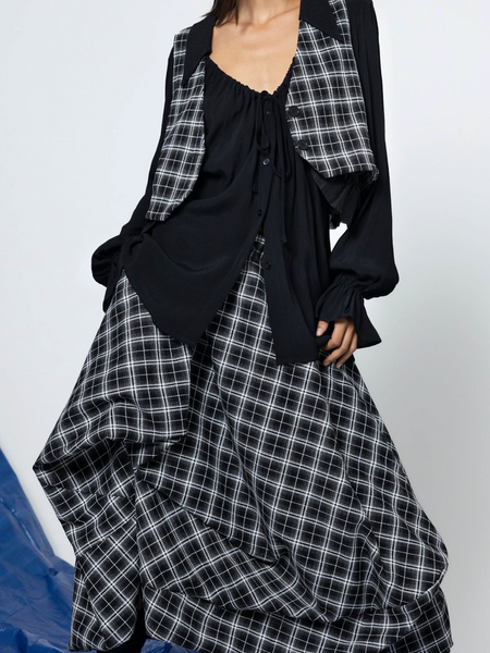 LOUNGE By Repertoire (NZ) Monochrome vest! 10-12
