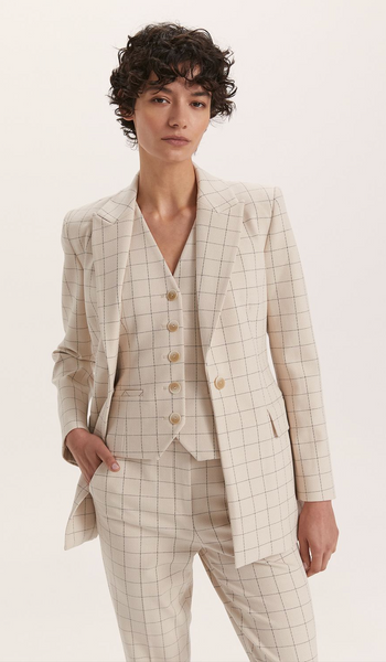 SABA - Alena check blazer! 8