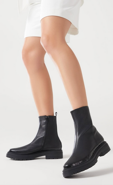 MI PIACI - Nora leather combat boots! 41