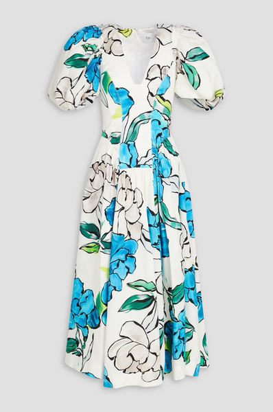 AJE (BN) "Pedestal corsetted" Camelia midi dress! 12-14