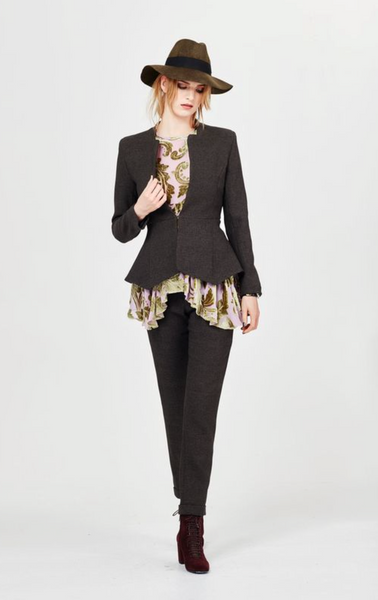 TRELISE COOPER "Flounce of monte Cristo" jacket! 12