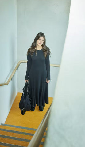 MOOCHI 6&7 "Shard" flare hem maxi dress! 12