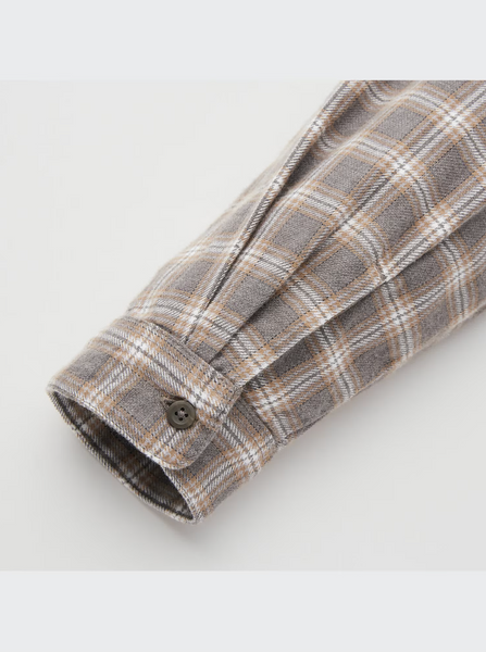 UNIQLO - Soft flannel flare shirt dress! 16