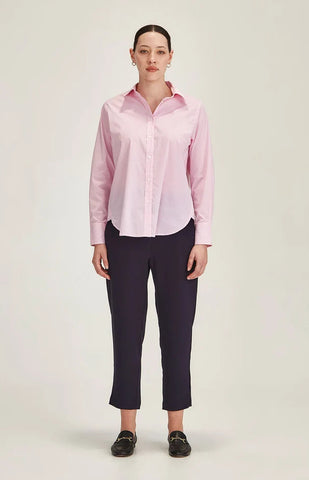 SILLS (LN) Princeton pink stripe shirt! 14