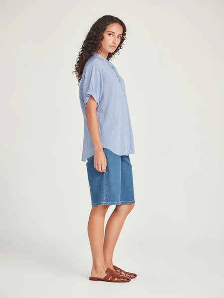 SILLS (LN) FLynn stripe shirt - Blue/white! 14