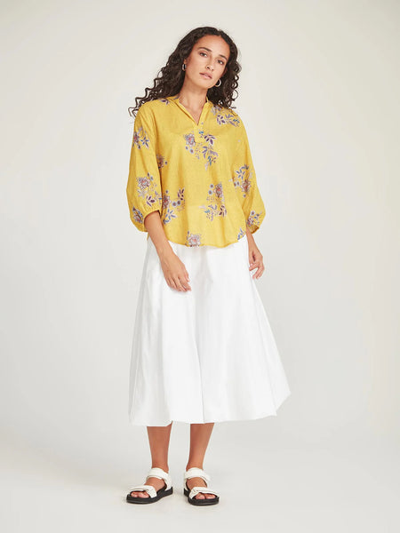 SILLS (LN) NZ - Erika floral cotton voile blouse! 14