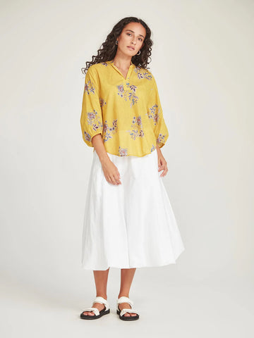 SILLS (LN) NZ - Erika floral cotton voile blouse! 14