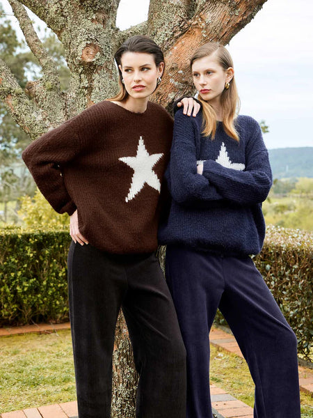 SILLS (LN) Alice star weekender knit - Wool + alpaca! 14-16