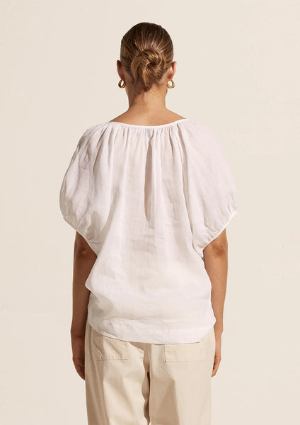 ZOE KRATZMANN (LN) Soar Ramie top - Porcelain! 12