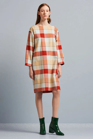 KOWTOW - Plaid stance dress + belt! 10