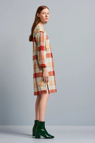 KOWTOW - Plaid stance dress + belt! 10