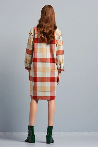 KOWTOW - Plaid stance dress + belt! 10