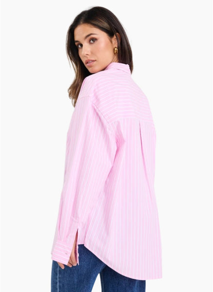 STORIES BE TOLD (LN) Oversized boyfriend shirt! 12-14