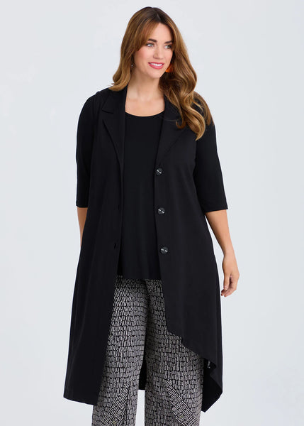 TS (LN) Bamboo ponte vest! 10-12