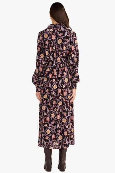 MINK PINK - Regal L/S midi shirt dress! 10-12