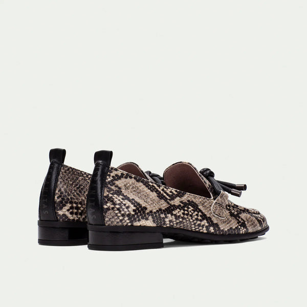 HISPANITAS (LN) ES - Genova leather loafer - Anaconda! 40