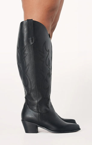 BILLINI - Curve - Urson wide calf cowboy leather boots! 9W