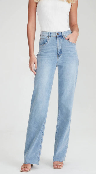 WILDPAIR (JUNKFOOD) High rise wide leg Camden jean! 14