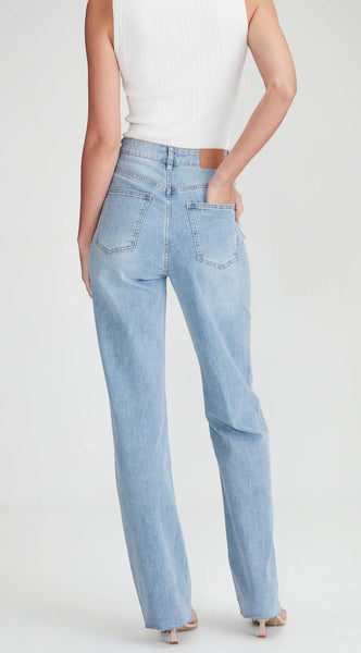 WILDPAIR (JUNKFOOD) High rise wide leg Camden jean! 14