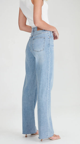 WILDPAIR (JUNKFOOD) High rise wide leg Camden jean! 14
