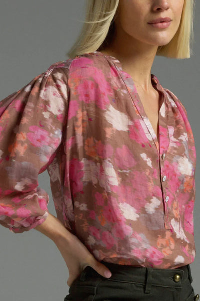 ZOE KRATZMANN - Ramie Stage top - Blush blur! 12-14