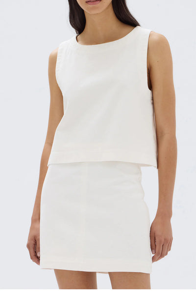 ASSEMBLY LABEL - Zoey twill top - Cream! 6
