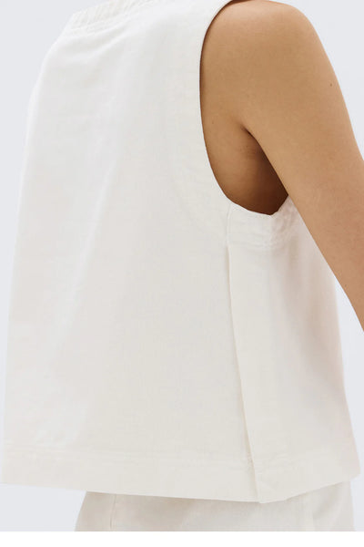 ASSEMBLY LABEL - Zoey twill top - Cream! 6