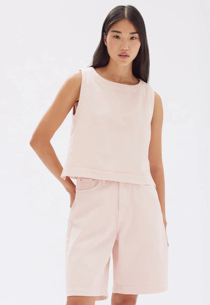 ASSEMBLY LABEL (LN) Relaxed denim shorts - Pomelo! 26/8