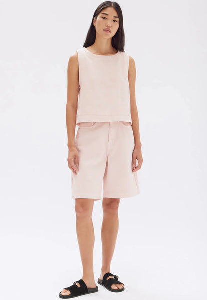 ASSEMBLY LABEL (LN) Relaxed denim shorts - Pomelo! 26/8