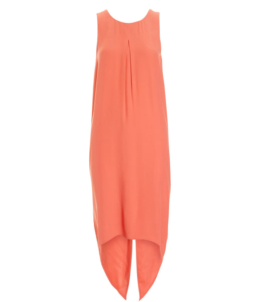SABA - Fishtail hem dress - Peach! 10
