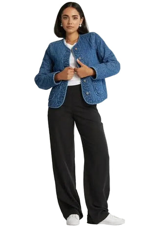 MAX (LN) Quilted denim jacket! 14