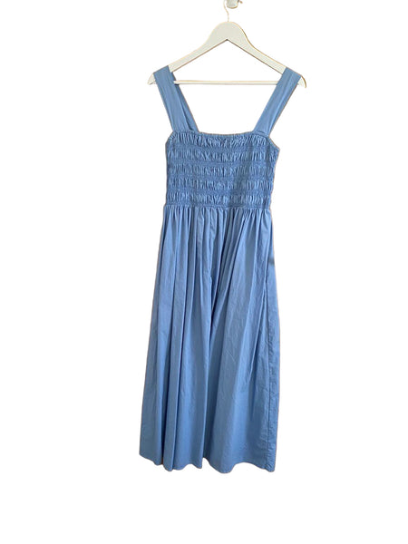 ASSEMBLY LABEL (LN) Eline shirred bodice cotton dress! 10