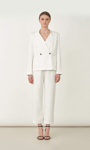 LIAM - Vince pinstripe tencel blazer! 10