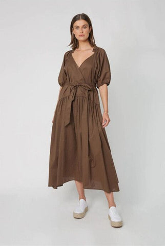 MOOCHI "Esteem" cotton midi dress! 10-12