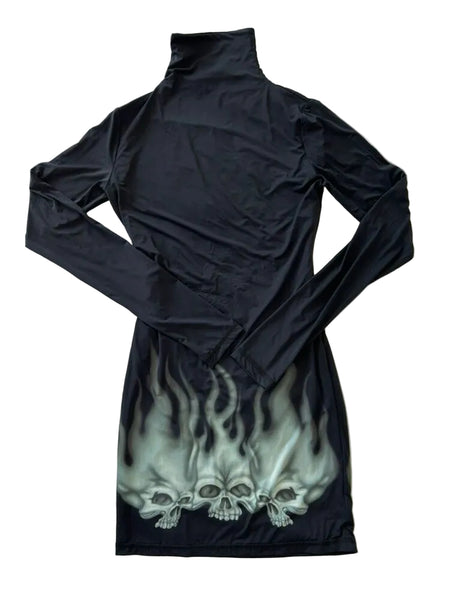 STOLEN GIRLFRIENDS CLUB (BN) "Street skull" mini dress! 12-14