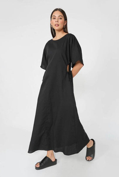 MOOCHI (BN) "Eclipse" organic cotton midi dress! 8-12