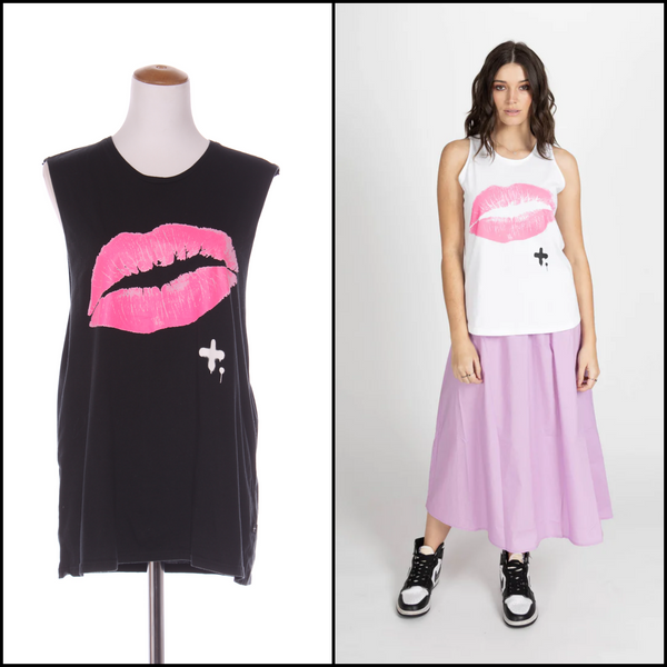 FEDERATION - Ranger singlet - Lips print! 16