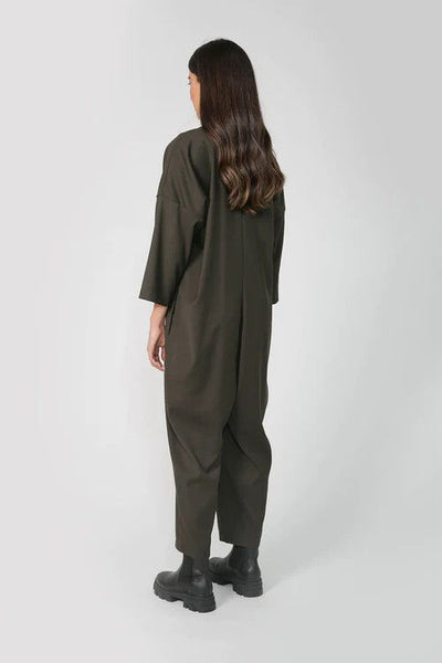 MOOCHI "Blazen" jumpsuit - Khaki! 12