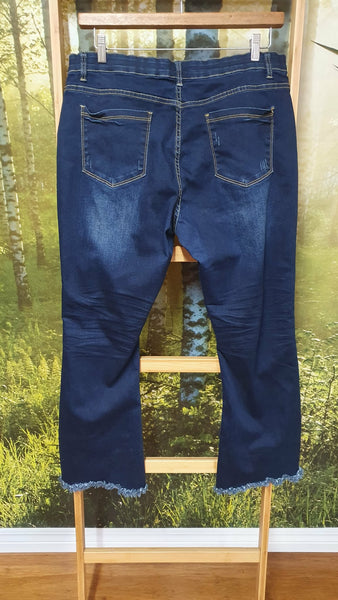 CURATE By Trelise "Long standing" pearl embellished jeans! 16