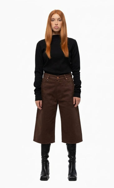 JPALM (NZ) Utility denim shorts - Brown! 14