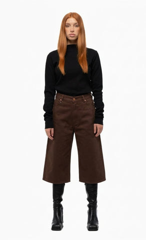 JPALM (NZ) Utility denim shorts - Brown! 14