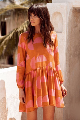 MISTER ZIMI "Elsa" geo print dress! 12