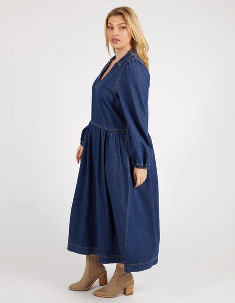 ELM - Josephine denim midi dress! 16