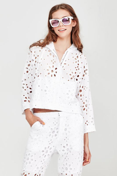 COOPER By Trelise - Cotton anglaise hooded jacket! 14