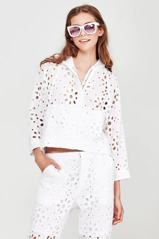 COOPER By Trelise - Cotton anglaise hooded jacket! 14