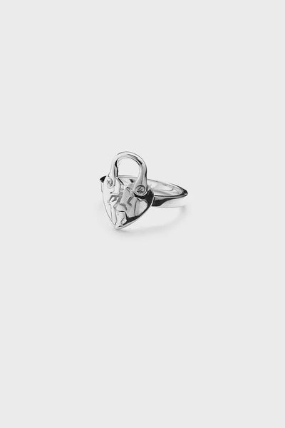 STOLEN GIRLFRIENDS CLUB (LN) S/S fractured heart ring!